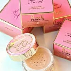 2 NEW Peach perfect setting Powder Too Faced